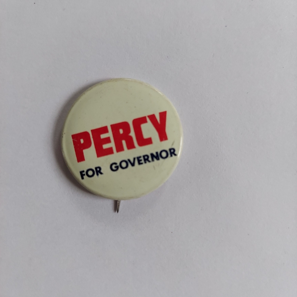 Vintage 70s Pins Pinback Buttons Illinois Republican Political Campaign - Picture 9 of 12